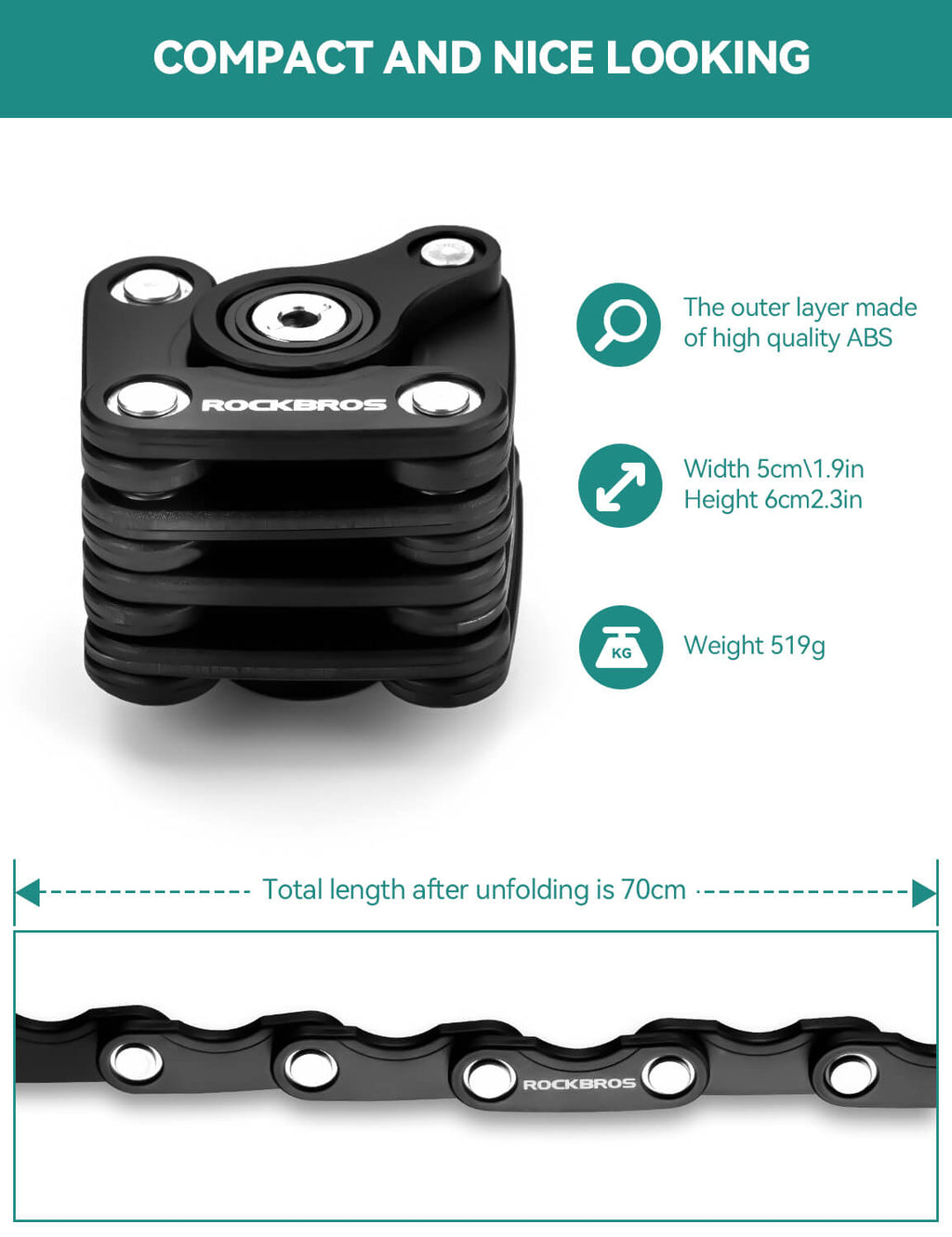 Folding Bike Lock