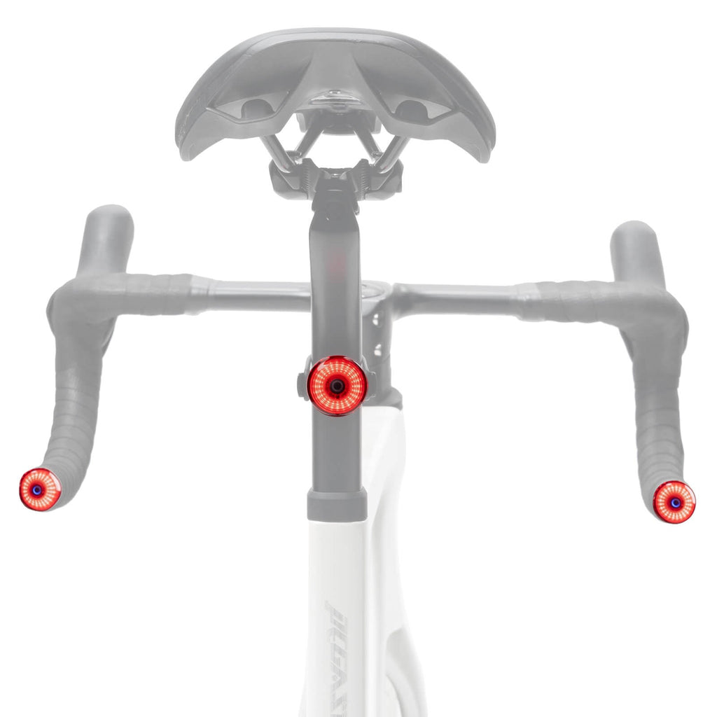 ROCKBROS R0 Smart Bike Rear & Handlebar End Light - Waterproof