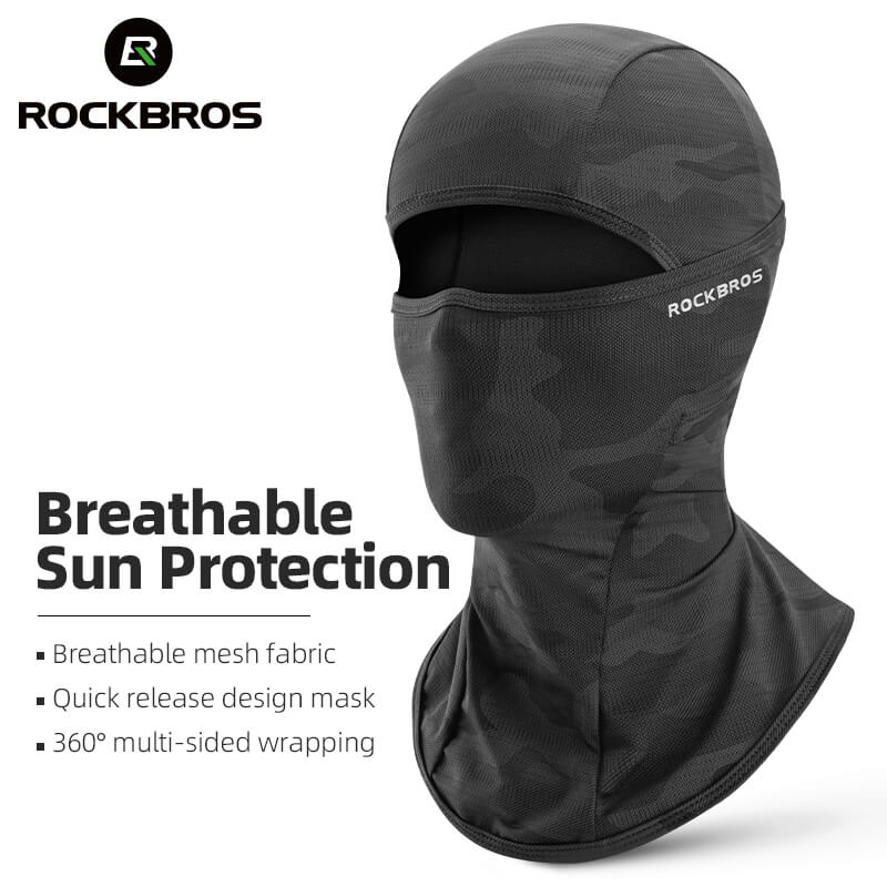 Summer Ice Silk Balaclava Face Mask